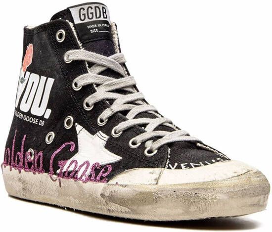 Golden Goose Francy high-top sneakers Black