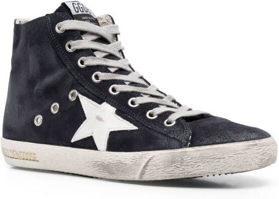 Golden Goose Francy high-top sneakers Blue