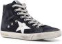 Golden Goose Francy high-top sneakers Blue - Thumbnail 2