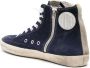 Golden Goose Francy high-top suede sneakers Blue - Thumbnail 3