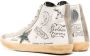 Golden Goose Francy Journey-print high-top sneakers White - Thumbnail 3