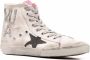 Golden Goose Francy logo-patch distressed sneakers Neutrals - Thumbnail 2