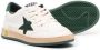 Golden Goose Kids Ball Star logo-patch leather sneakers White - Thumbnail 2