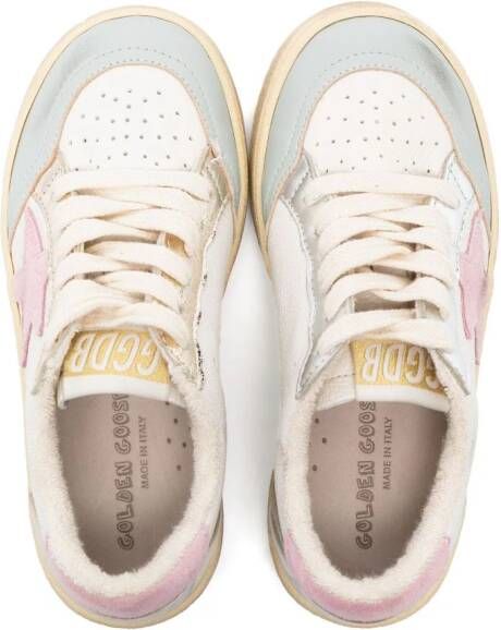 Golden Goose Kids Ball Star Young sneakers White