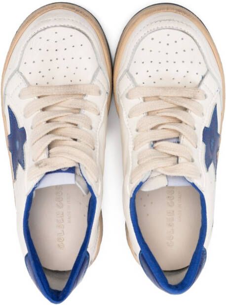 Golden Goose Kids Ballstar low-top sneakers White