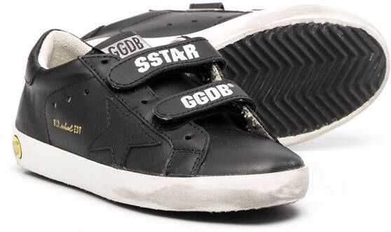 Golden Goose Kids boys low-top trainers Black