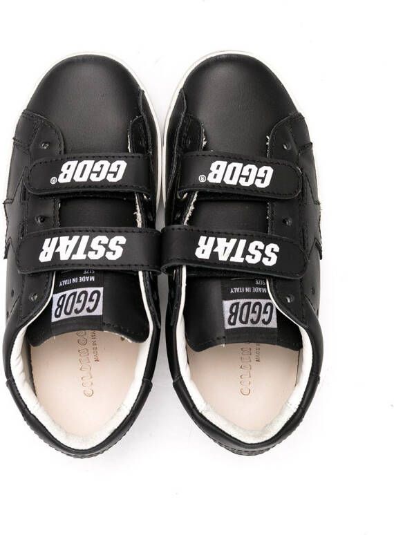 Golden Goose Kids boys low-top trainers Black