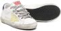 Golden Goose Kids logo-print lace-up sneakers White - Thumbnail 2