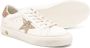 Golden Goose Kids May glitter-detailing leather sneakers White - Thumbnail 2