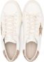 Golden Goose Kids May glitter-detailing leather sneakers White - Thumbnail 3