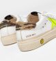 Golden Goose Kids May lace-up sneakers White - Thumbnail 3