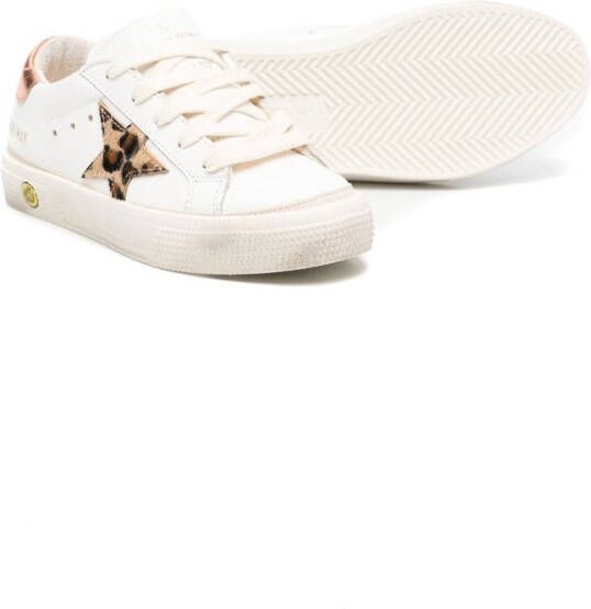 Golden Goose Kids May low-top sneakers White