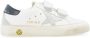Golden Goose Kids May School leather sneakers White - Thumbnail 2