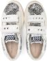 Golden Goose Kids May touch-strap leather sneakers White - Thumbnail 3