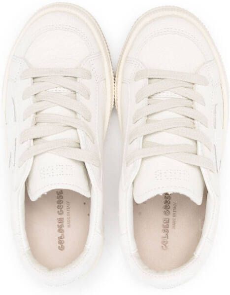 Golden Goose Kids May Young lace-up sneakers White