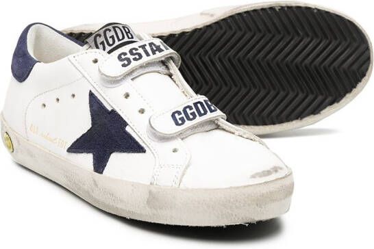 Golden Goose Kids Old School low-top sneakers White