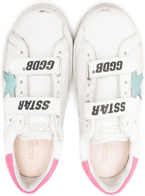 Golden Goose Kids Old School low-top sneakers White