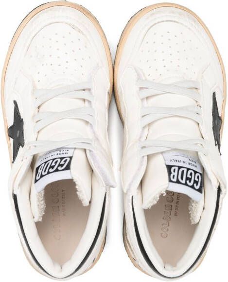 Golden Goose Kids One Star-logo sneakers White