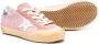 Golden Goose Kids star-patch lace-up sneakers Pink - Thumbnail 2