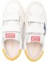 Golden Goose Kids star-patch leather sneakers White - Thumbnail 3