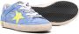 Golden Goose Kids star patch logo trainers Blue - Thumbnail 2