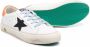 Golden Goose Kids star-patch panelled leather sneakers White - Thumbnail 2