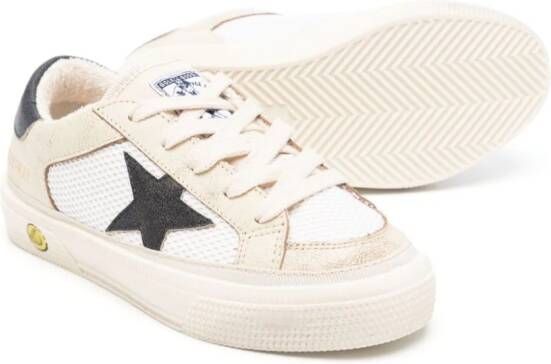 Golden Goose Kids star-patch sneakers Neutrals