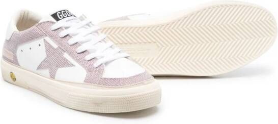 Golden Goose Kids star-patch sneakers White