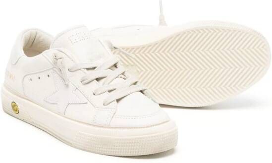 Golden Goose Kids Stardan lace-up sneakers White