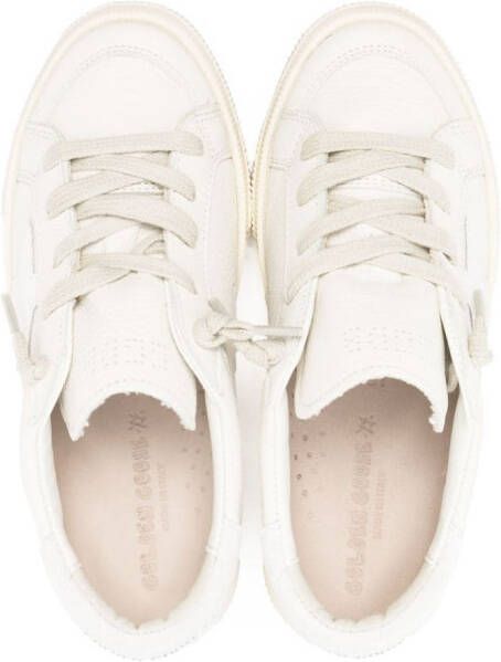 Golden Goose Kids Stardan lace-up sneakers White