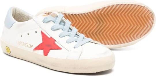 Golden Goose Kids Super Star Classic leather sneakers White