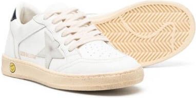 Golden Goose Kids Super-Star leather sneakers White