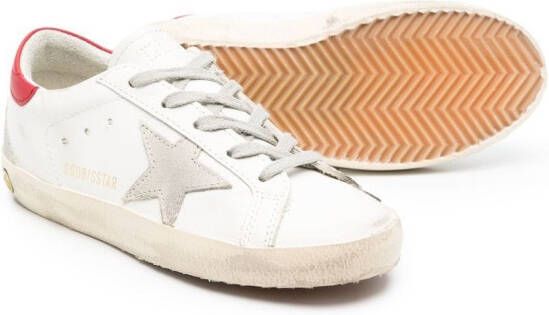 Golden Goose Kids Super-star low-top sneakers White