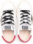 Golden Goose Kids Superstar distressed lace-up trainers White - Thumbnail 3