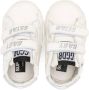 Golden Goose Kids touch-strap leather sneakers White - Thumbnail 3