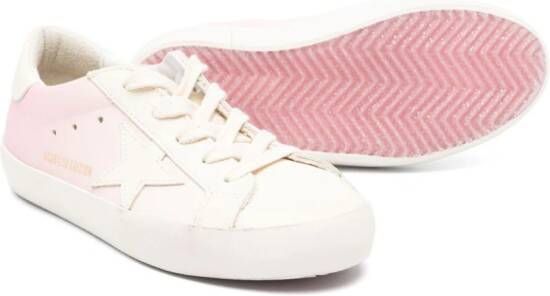 Golden Goose Kids x Bonpoint leather sneakers Pink