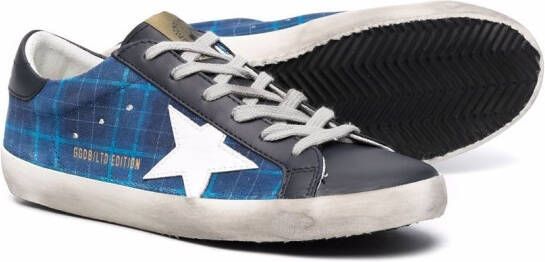 Golden Goose Kids x Bonpoint Super-Star sneakers Blue