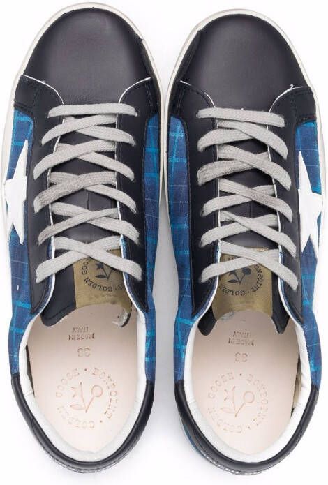 Golden Goose Kids x Bonpoint Super-Star sneakers Blue