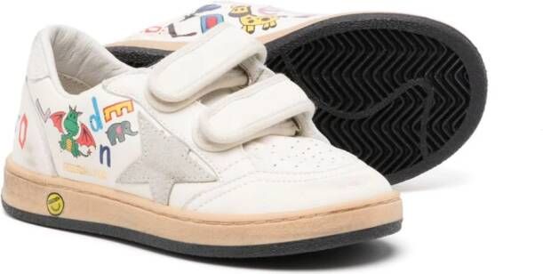 Golden Goose Kids Young Old School sneakers White