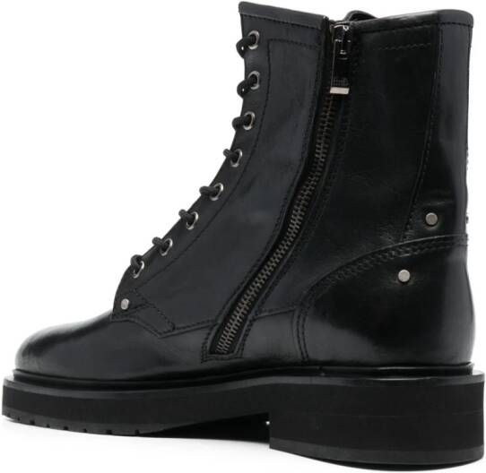 Golden Goose leather ankle boots Black