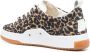 Golden Goose leather leopard-print sneakers Brown - Thumbnail 3