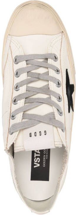 Golden Goose leather low-top sneakers Neutrals