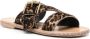Golden Goose leopard-print buckle sandals Brown - Thumbnail 2