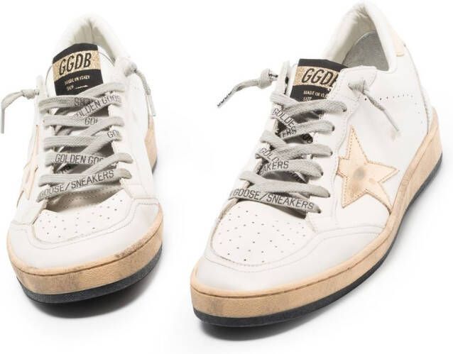 Golden Goose Ball Star lace-up sneakers White