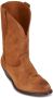 Golden Goose Low Wish Star suede Western boots Brown - Thumbnail 2