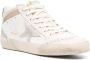 Golden Goose Mid-Star distressed sneakers White - Thumbnail 2