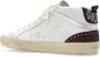 Golden Goose Mid Star glitter-detail sneakers White - Thumbnail 3