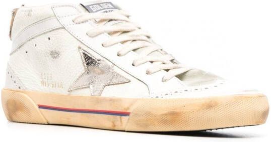 Golden Goose Mid Star high-top sneakers Neutrals