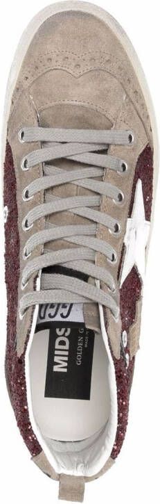 Golden Goose Mid Star high-top sneakers Red