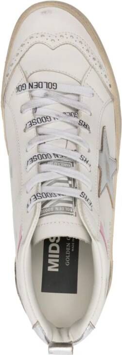 Golden Goose Mid Star high-top sneakers White